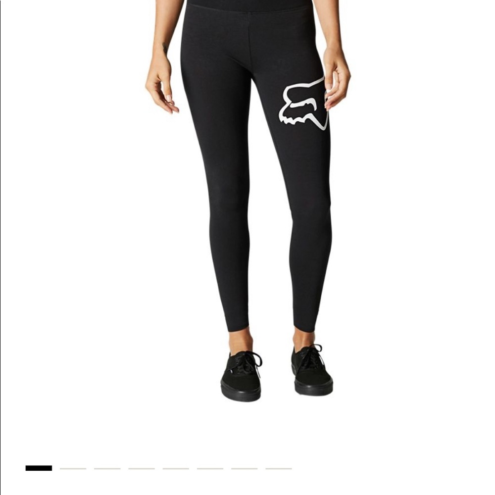 Fox Leggings Black Size XL
